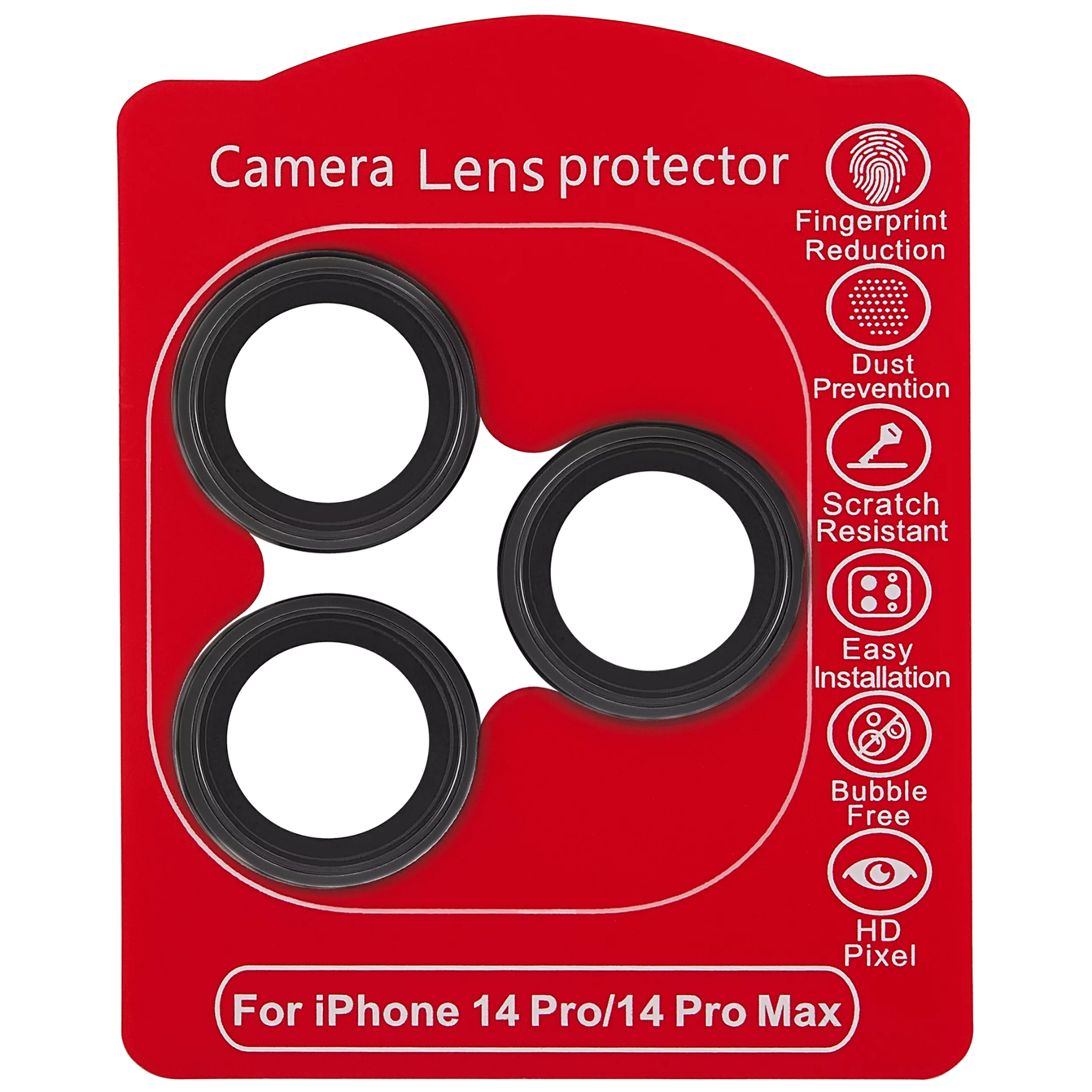 Tempered Glass Camera Lens Protector for Apple iPhone 14 Pro & 14 Pro Max
