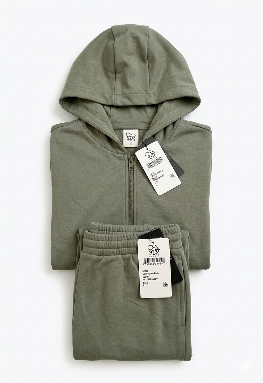 CHASER SAFARI ZIP UP SWEAT SET