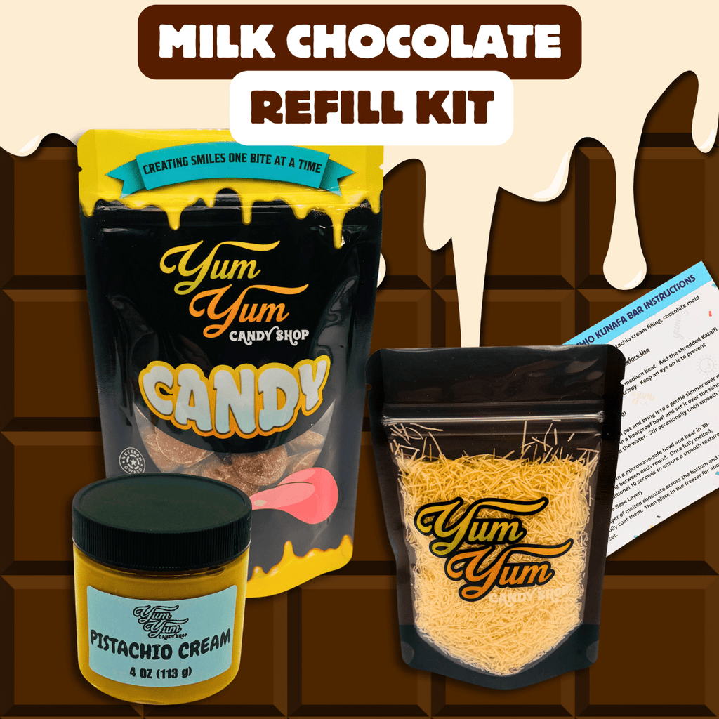Dubai Chocolate Bar Refill Kit (No Mold)