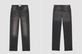 DL1961 - Brady Slim, Washed Black Knit