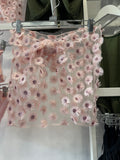 Les Tout Petits - Pink Sequin Daisy Short Sarong