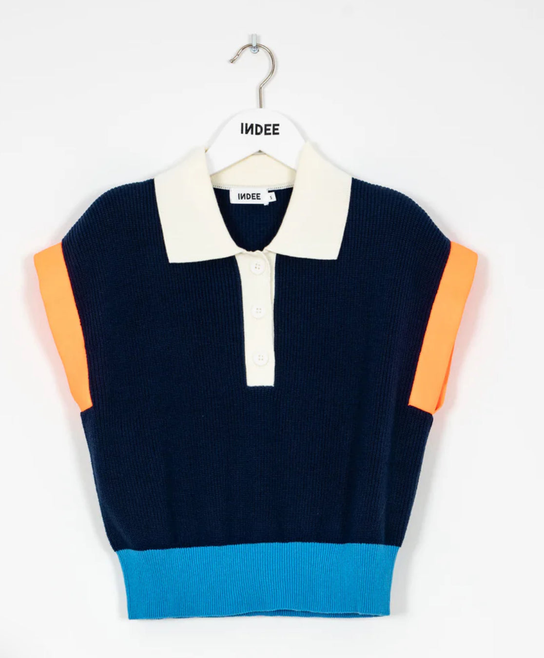 Indee - Seychelles Polo Debardeur, Navy