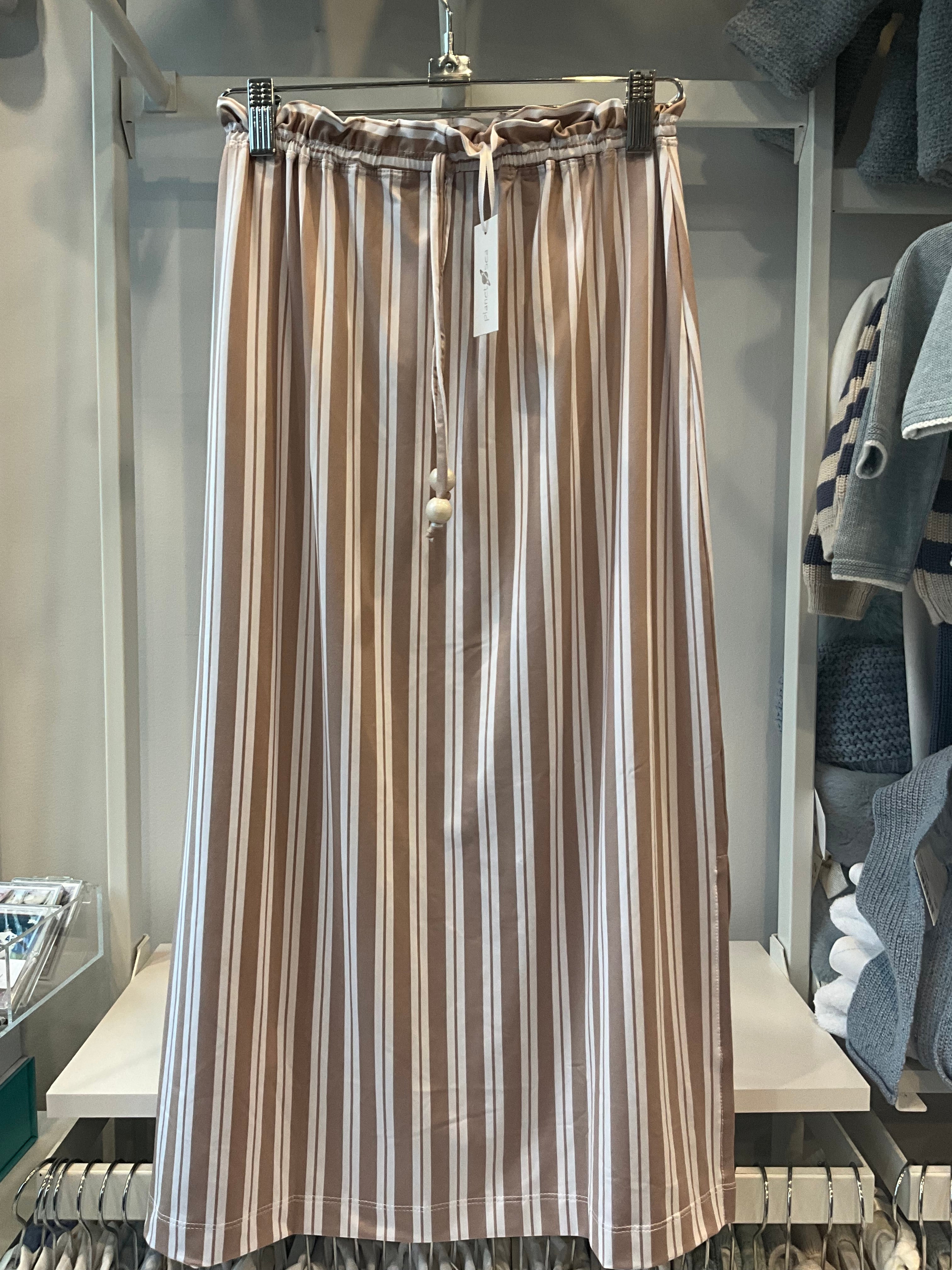 Planet Sea - Chocolate Runway Long Skirt Cover-Up