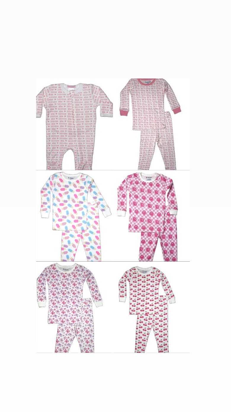 Baby Steps - Girls Pajamas