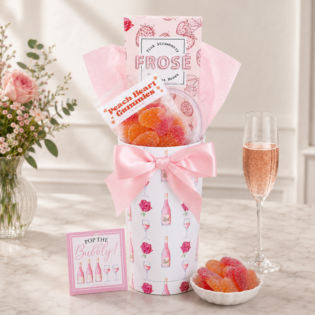 Pop the Bubbly Tumbler Gift