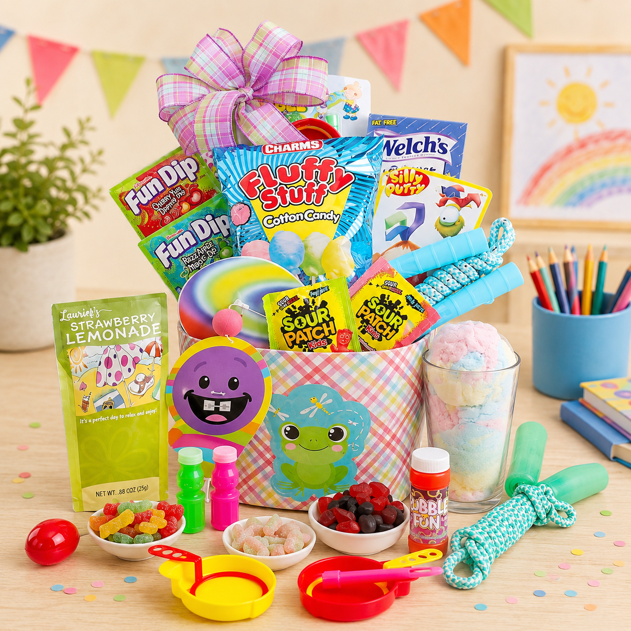 Outdoor Activity & Treats Gift Basket