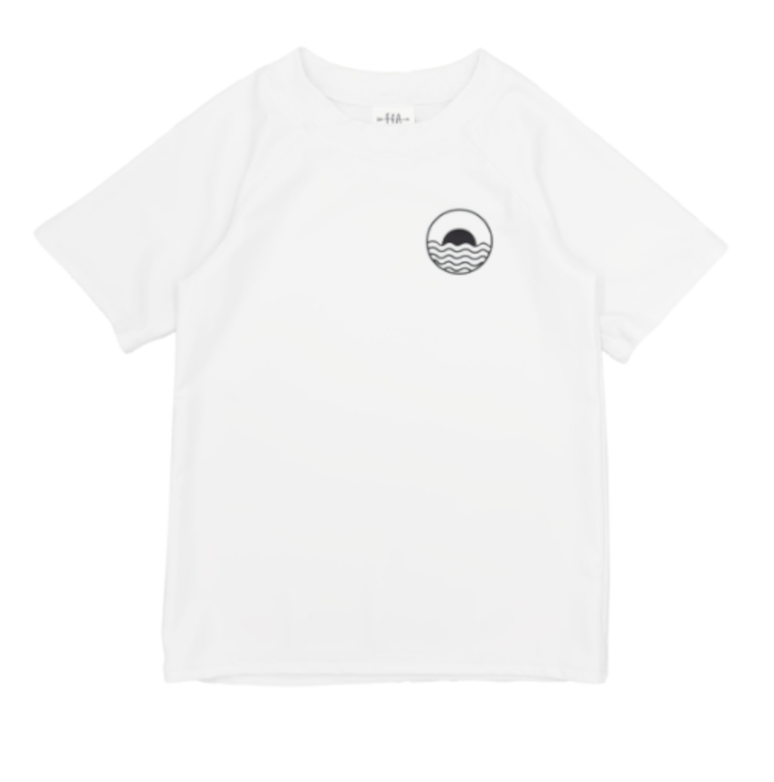 Feather 4 Arrow Kids Icon Rashguard White |  LeTank NYC