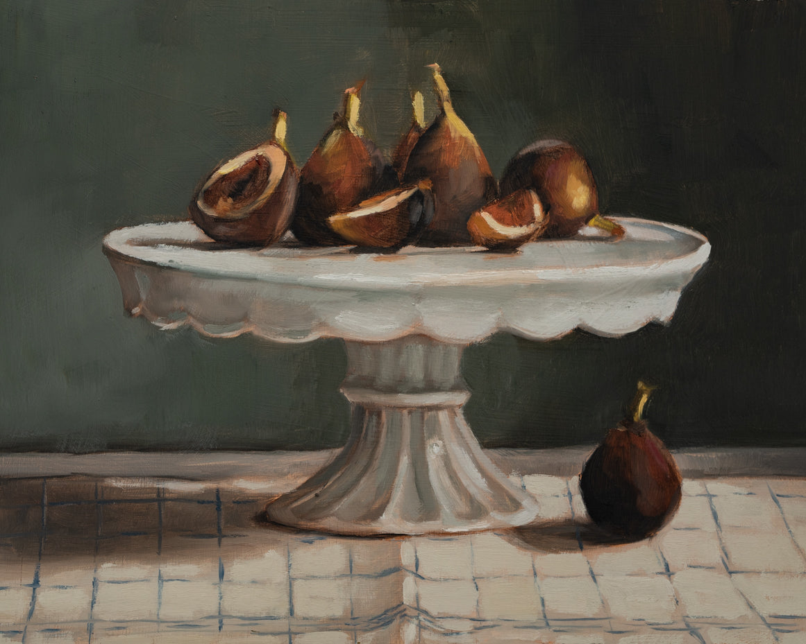 Figs and Cakestand Print