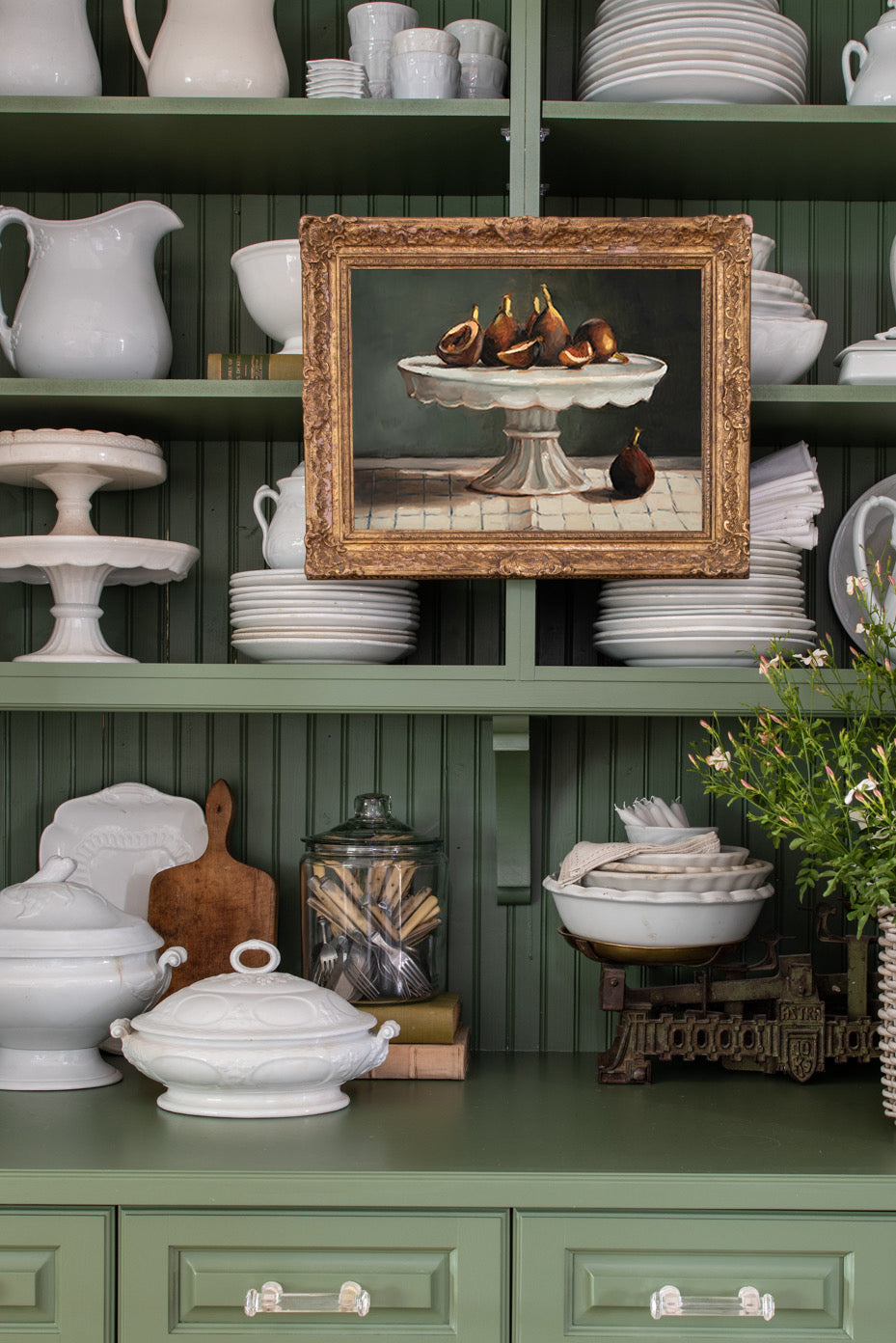 Figs and Cakestand Print