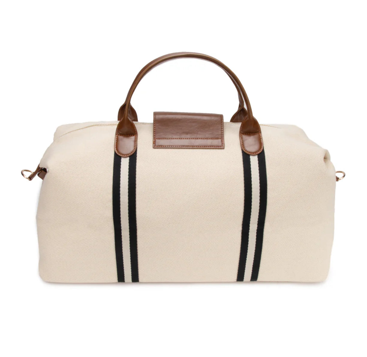 Brouk Original Duffle Bag Off White With Black