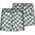 Miles The Label - Woven Swim Trunks, Teal