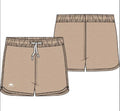 Petite Lem - Woven Swim Trunks, Sand