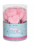 ISCREAM - Pink Furry Heart Pens