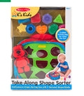 Melissa & Doug - Take Along Shape Sorter 51097