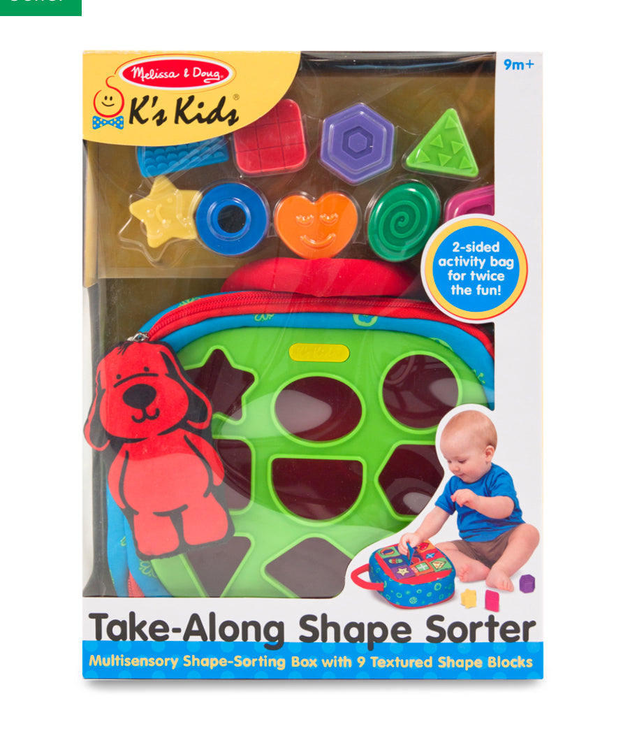 Melissa & Doug - Take Along Shape Sorter 51097