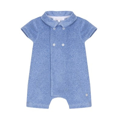 Patachou - Solid Onesie, Blue