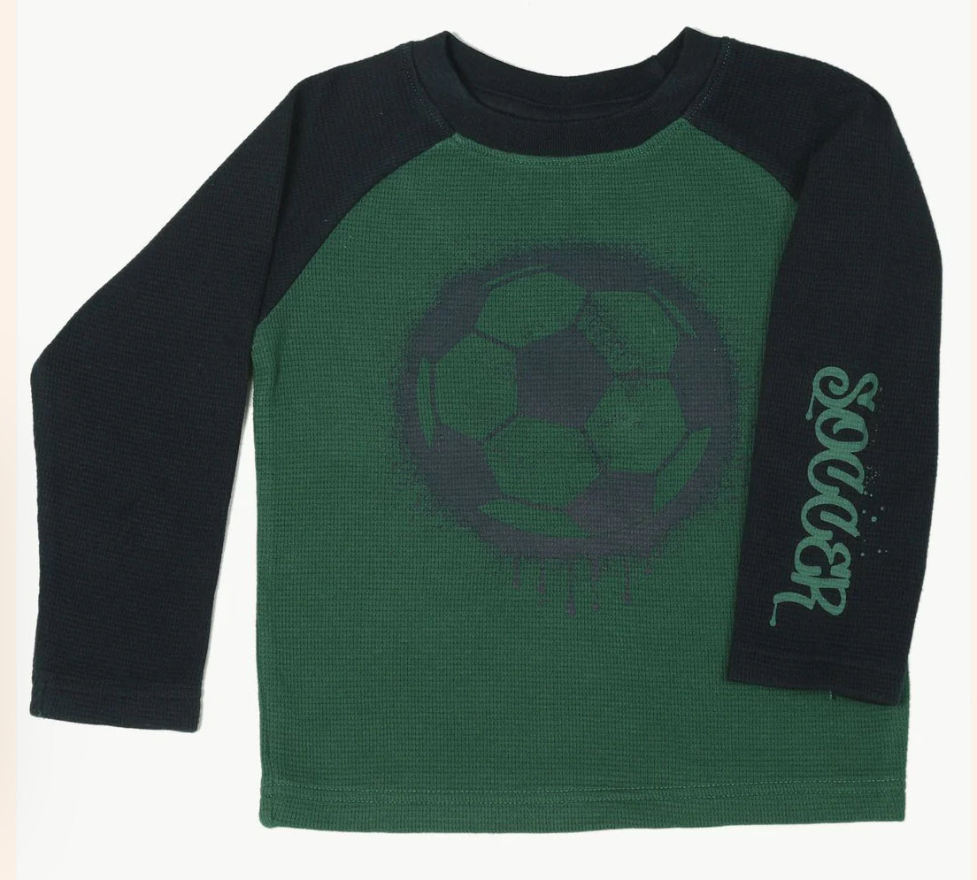 MISH - Soccer Thermal Tee, Hunter