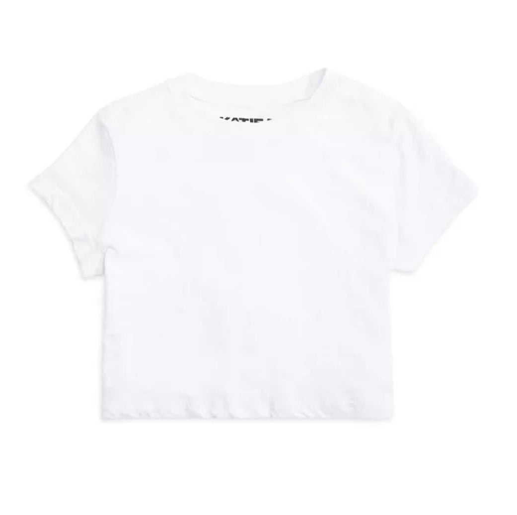 Katie J - Fearless Crop Tee