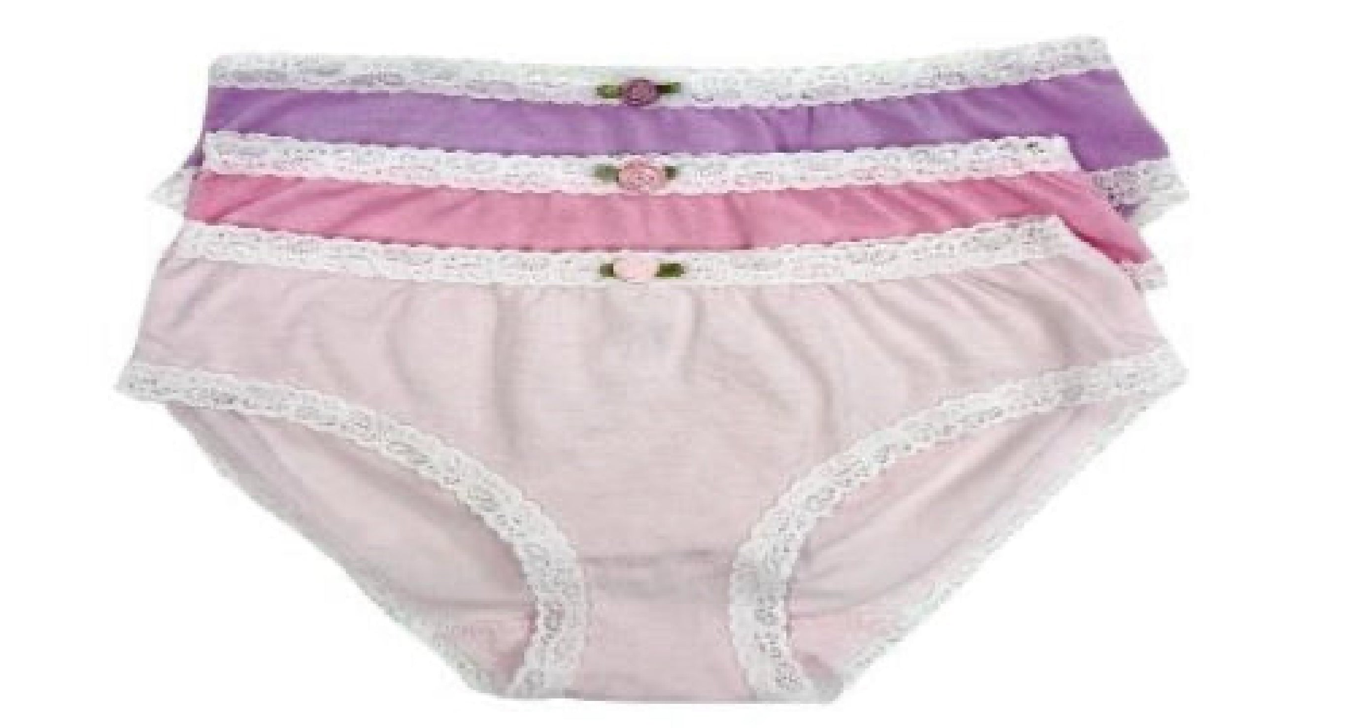 Esme - Panties, Pink, Hot pink, Purple