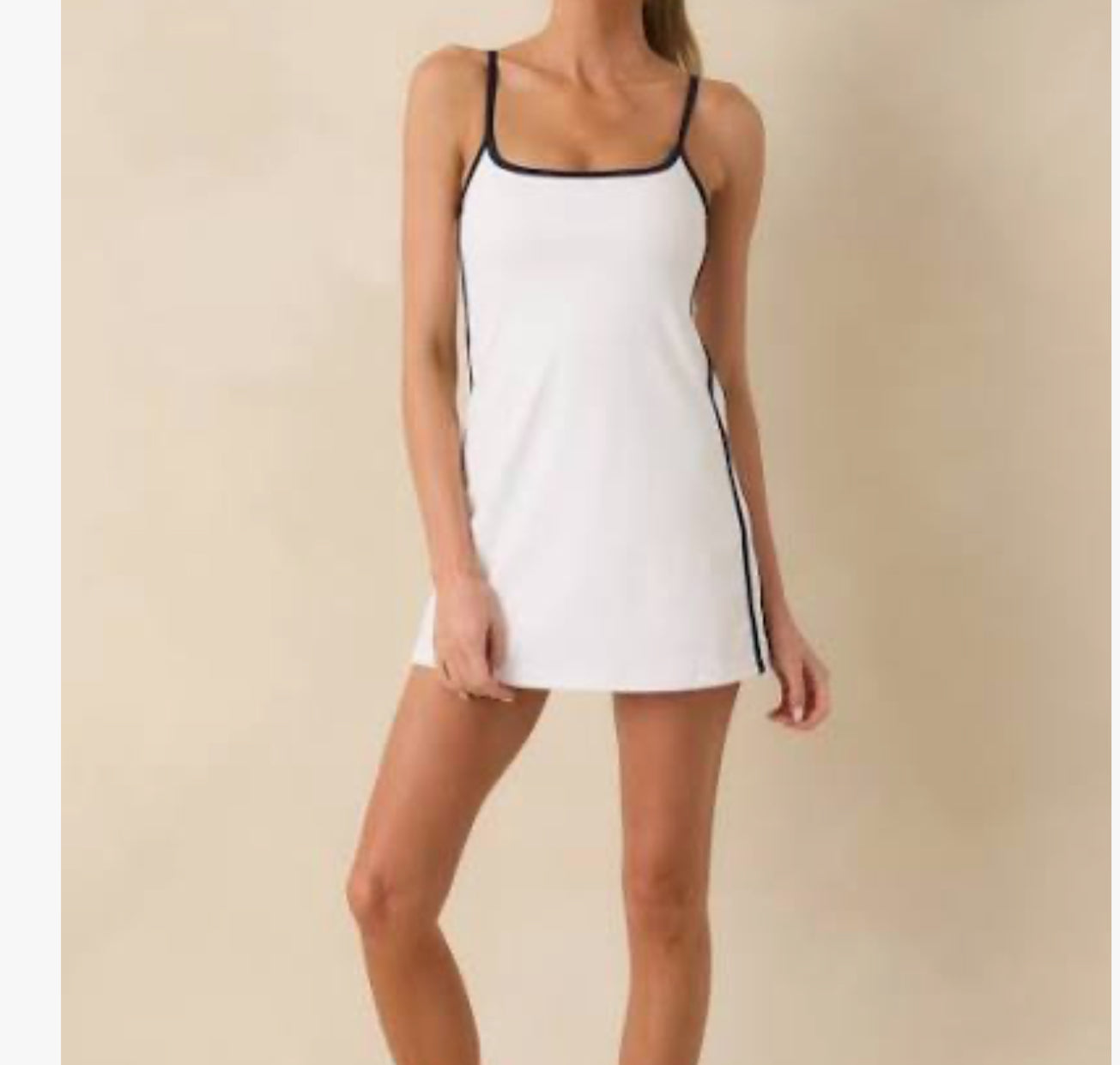 Z Supply - White Varsity Dress