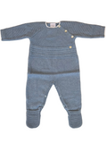 Paz Rodriguez Knit Newborn Romper Verne 005-122211