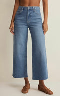 Z Supply - Nova Crop High Rise Wide Leg, Fresca