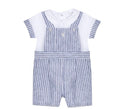 Patachou - Striped Overalls & White Top, Marine