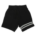 Mish - Black with Stripes Sweat Shorts