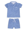 Patachou - 2 pc Shirt & Shorts Set, Blue
