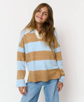 Central Park West - Striped Rugby Sweater