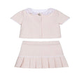 Patachou - Girls 2 pc Top & Skirt Set, Pale Pink