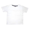 Mish - Kids Solid Enzyme Pocket Tee, White