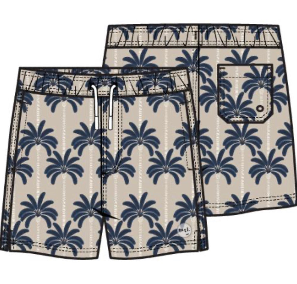 Miles The Label - Woven Swim Trunks, Sand