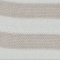 Martin Aranda - Baby Striped Bodysuit, Beige Mix