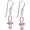Light Pink Pacifier Earrings