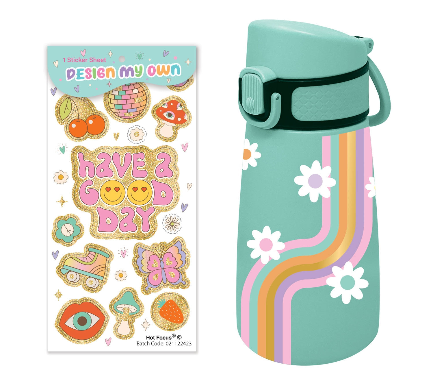 Hot Focus - Cutie Stainless Steel Water Bottle