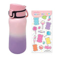 Hot Focus - Stylish Stainless Steel Water Bottle, Gummy Bear (465GB)