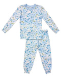 Esme - Boys Long Sleeve Top & Pants PJ Set Boy Candy Blue