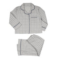 Bebe Sweeny - Tiago Pajamas, Plaid Grey
