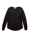 Suburban Riot - Waffle Long Sleeve Embroidered Heart