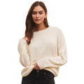 Z Supply - Silas Pullover Sweater, White