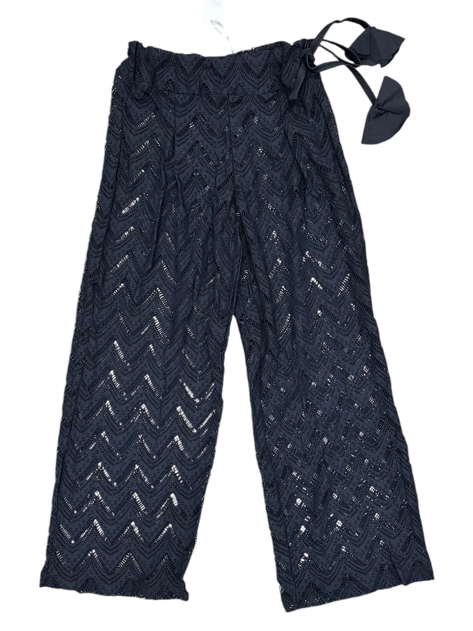 Planet Sea - Black Mesh Pants