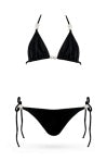 Nessi Byrd - Enzo Two Piece Swim Suit, Black