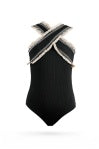 Nessi Byrd - Ansley One Piece Swim Suit, Black