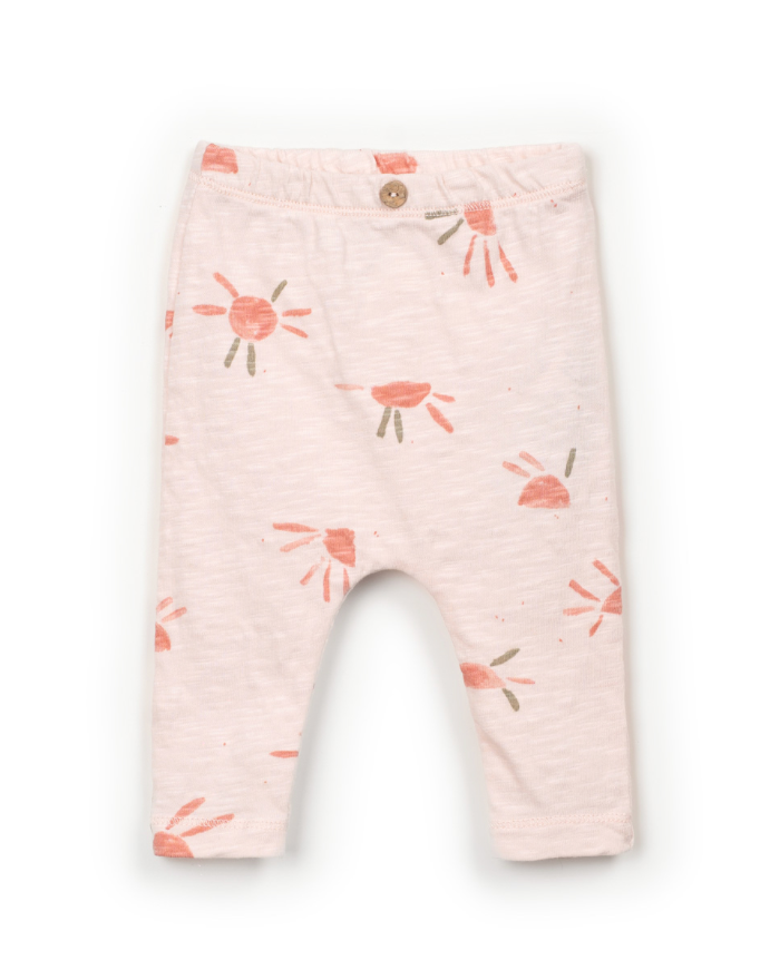 Play Up - Baby Printed Flame Jersey T-Shirt & Leggings