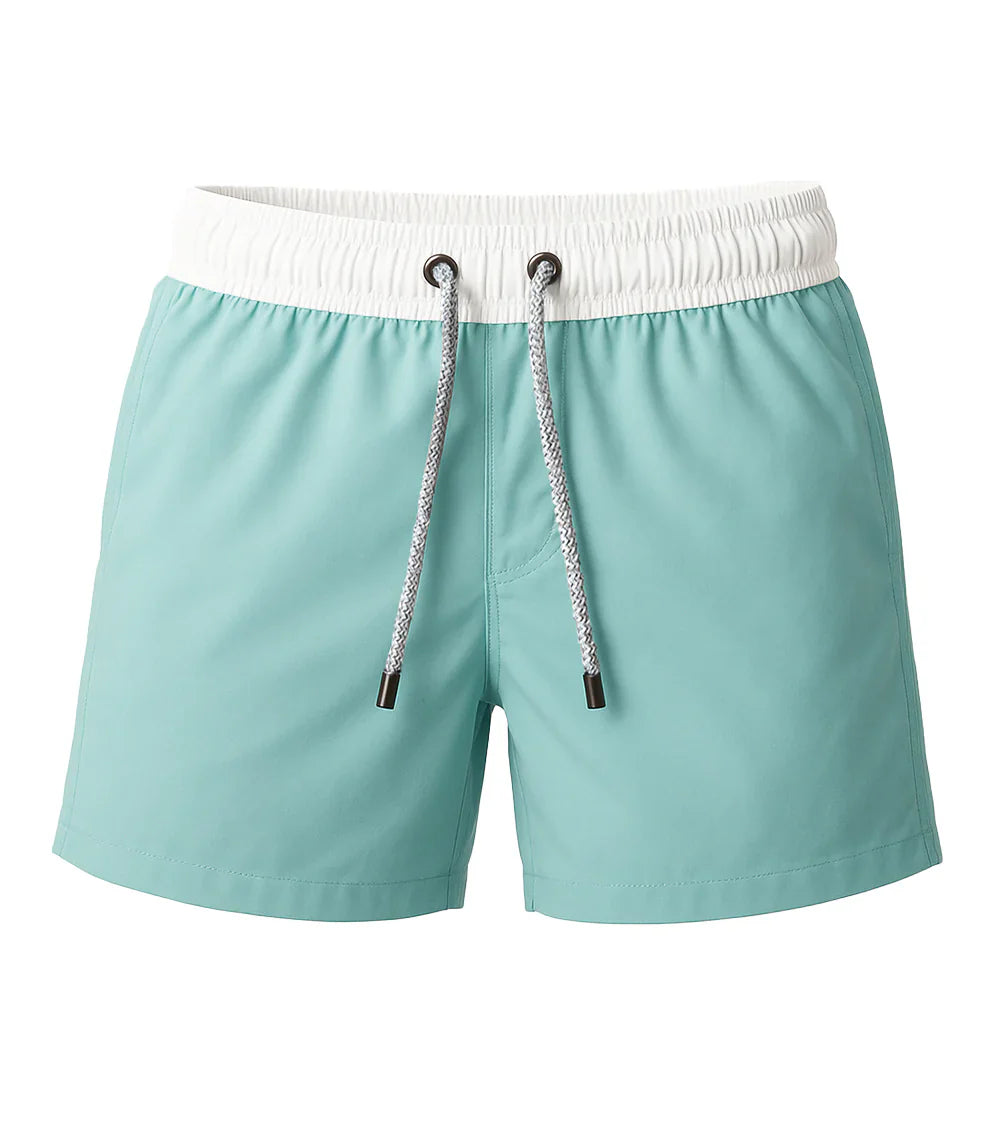 Marino - Boys Swim Shorts, Aqua