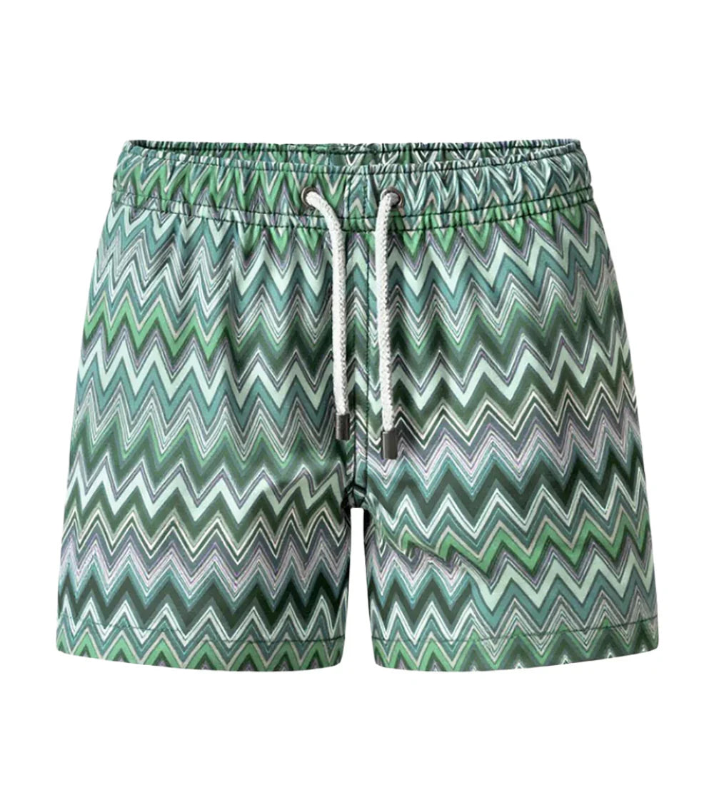 Marino - Boys Swim Shorts, Chevron