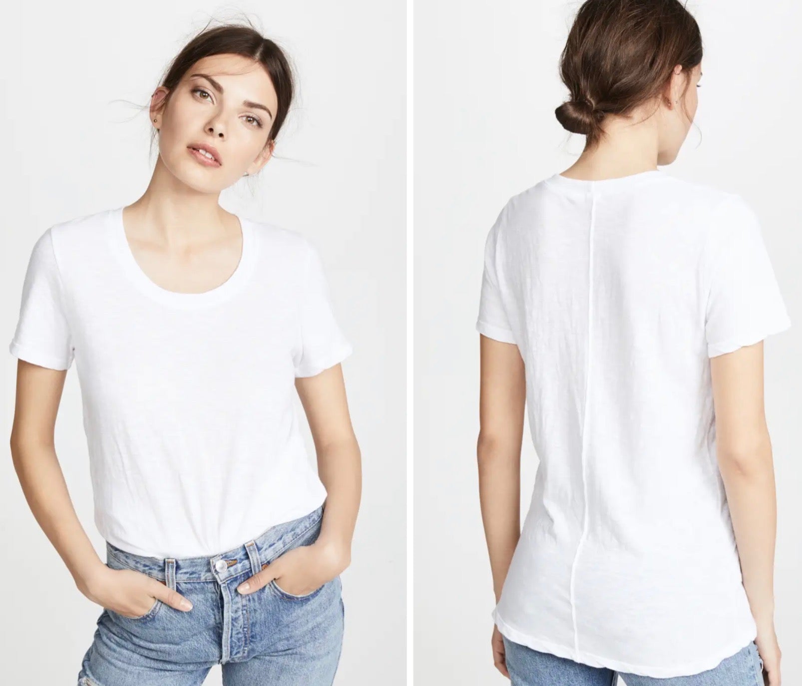 Monrow white tee