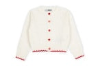 Dr. Kid - Ecru Sweater with Red Buttons