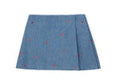 Dr. Kid - Indigo Skirt with Red Hearts